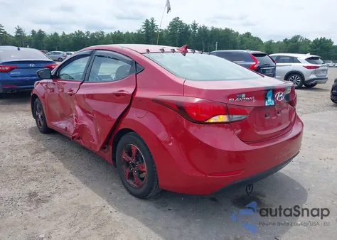 2014 Hyundai Elantra Se z USA, uszkodzony, nr VIN KMHDH4AE6EU182987